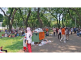﻿Usai HUT ke-80 RI, 79 Ton Sampah Dibersihkan dari Monas hingga Bundaran HI