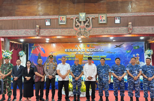 ﻿Bupati Taput dan Aspotdirga Kasau Buka Semarak Dirgantara 2025 di Tarutung: Wujud Sinergi Pemerintah dan TNI AU untuk Masyarakat
