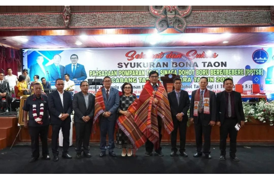 Pemkab Taput Apresiasi Kekompakan PPTSB Bona Taon 2026 di Tarutung